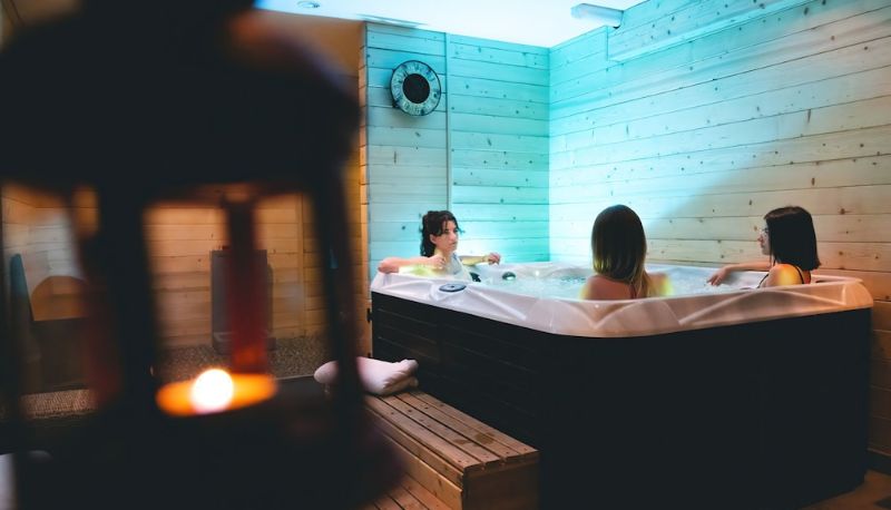 Wellnessbereich - Hôtel Le Loup Blanc