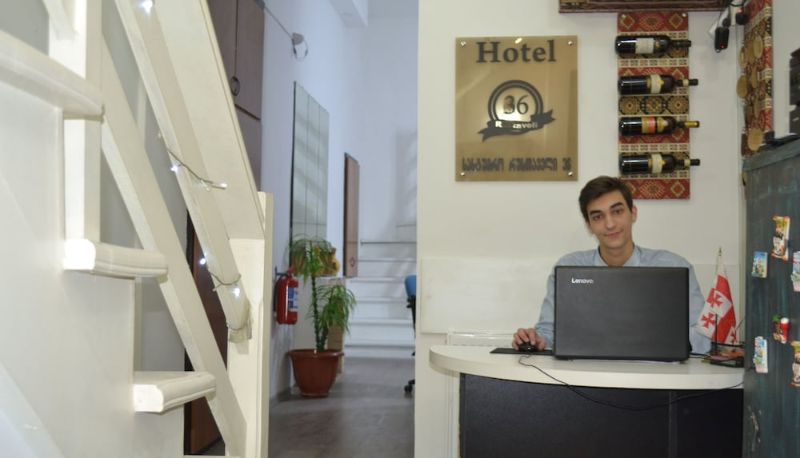 Rezeption - Rustaveli 36 Hotel