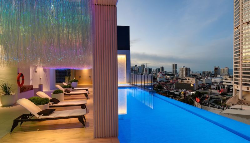 プール - The Granite Luxury Hotel Penang