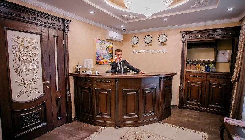 Rezeption - Aristocrat Hotel