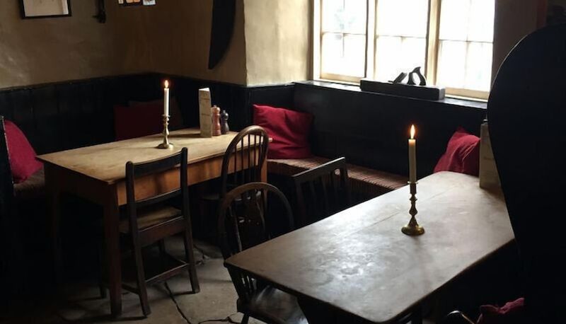 Hall - The Compasses Inn