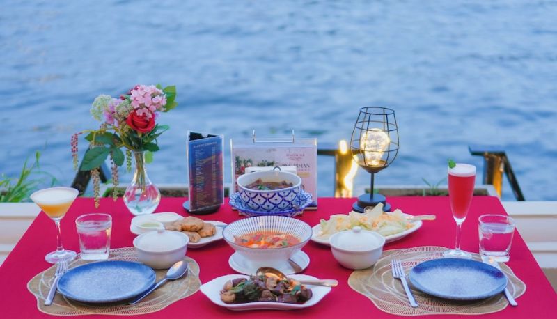 レストラン - Amdaeng Bangkok Riverside Hotel
