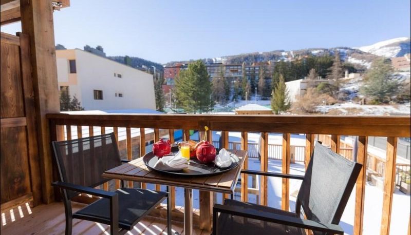 Zimmer mit Balkon - Le Cocon des Neiges