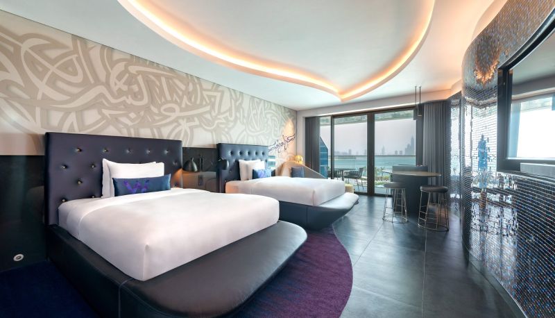 Zimmer - W Dubai - The Palm
