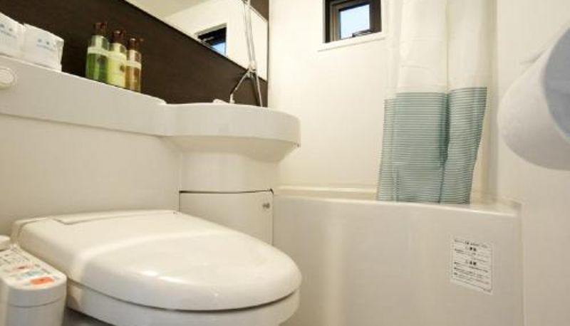 Badkamer - HOTEL LiVEMAX Osaka Umeda Nakatsu