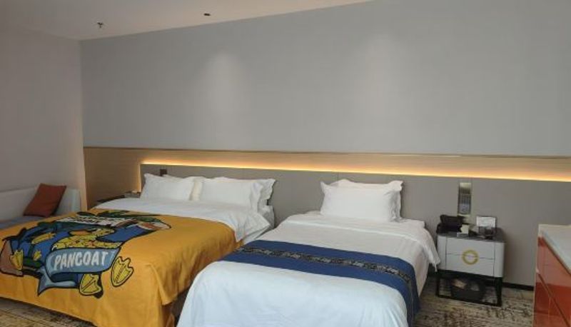 Chambre - Jinhai Hotel (Yantai Railway Station Wuyue Plaza)