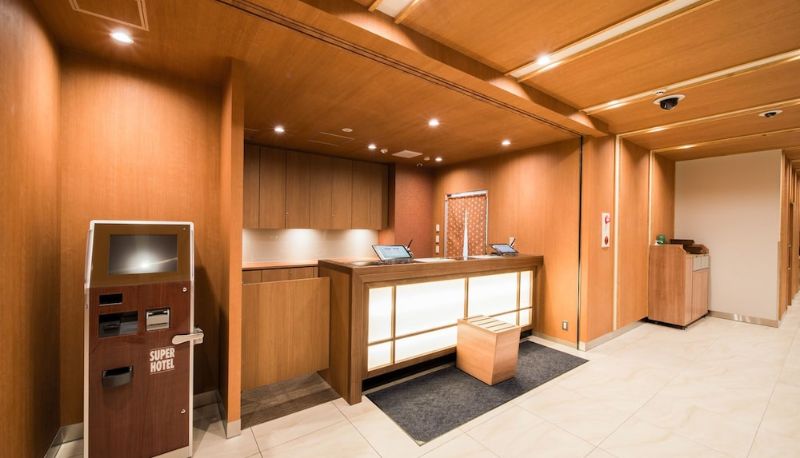 Recepción - Super Hotel Fukushima Iwaki