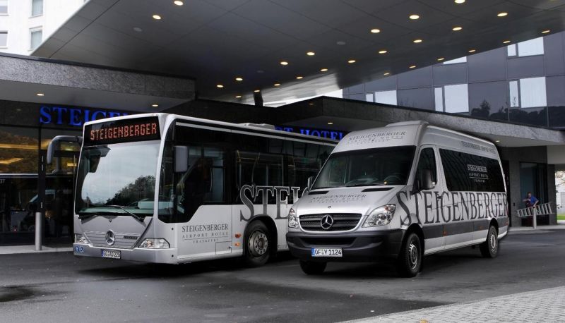 Steigenberger Airport Hotel Frankfurt Shuttle Bus www.hrs.de