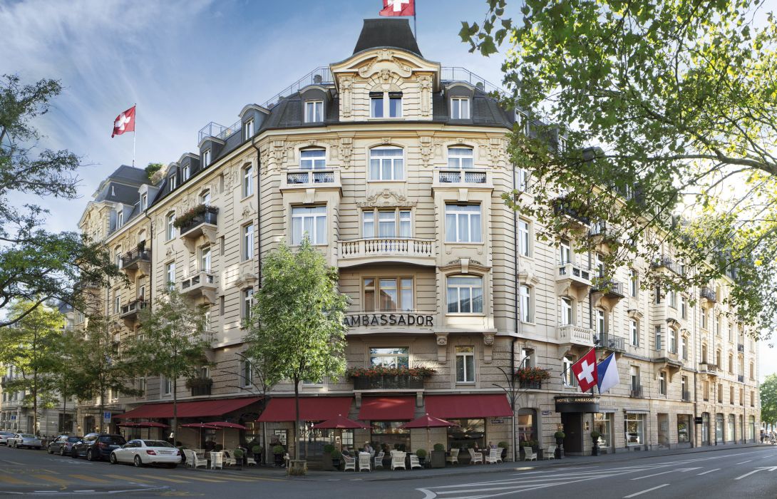 small luxury hotel ambassador zurich great prices at hotel info