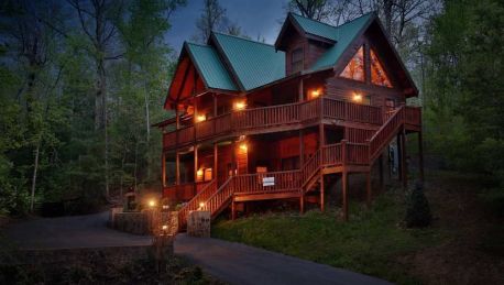 Hotel Smoky Mountain Getaway 5 Br Cabin By Redawning 3 Hrs Star