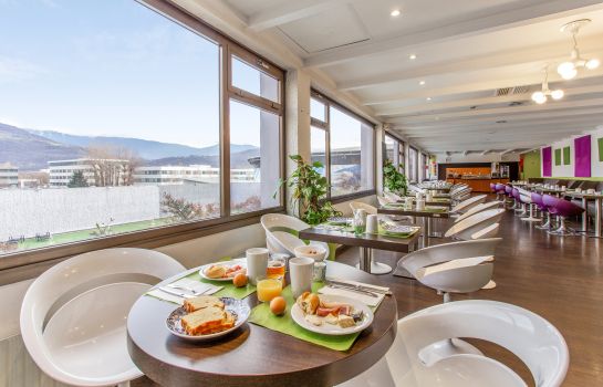 Frühstücksraum Zenitude Hôtel - Résidence Grenoble Alpexpo