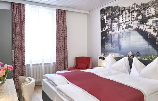 Doppelzimmer Komfort Hotel Central Luzern