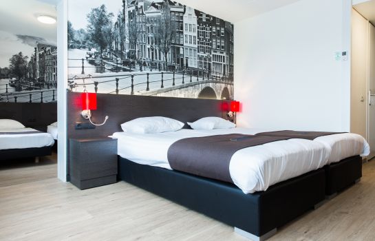 Vierbettzimmer Bastion Hotel Amsterdam Amstel