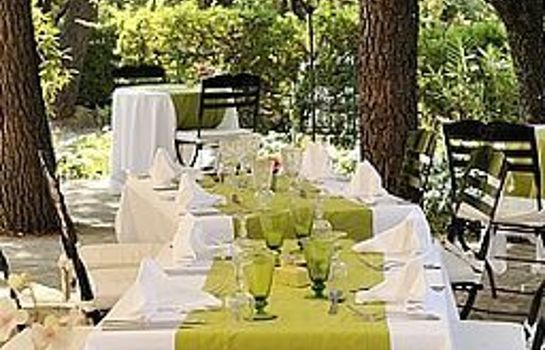 Hotel Des Pins Restaurant L Esprit Jardin Logis In Bedoin Hotel De