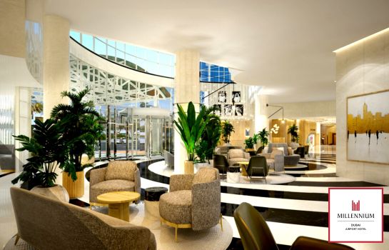 Lobby Millennium Airport Hotel Dubai