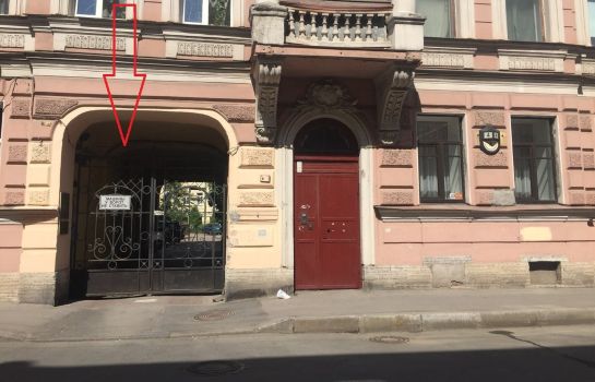 Exterior view Rinaldi on Bolshoy Prospect