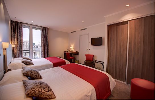 Vierbettzimmer Hotel du Midi Montparnasse