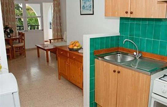 Küche im Zimmer Apartamentos Cala d'Or Park