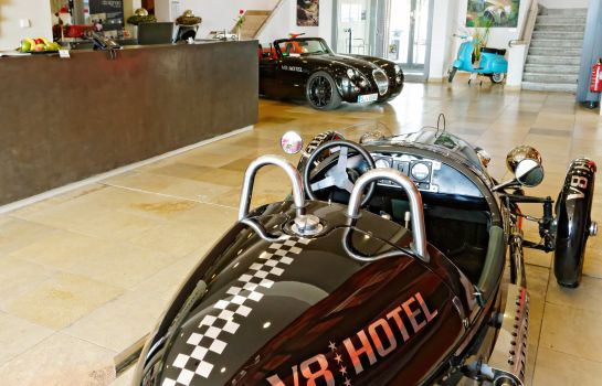 Hotelhalle V8 HOTEL Classic Motorworld Region Stuttgart