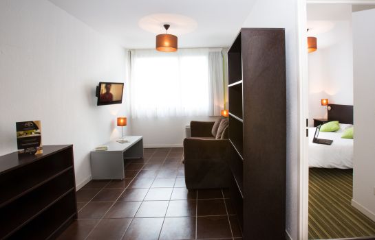 Chambre double (confort) All Suites Appart Hotel Bordeaux Lac
