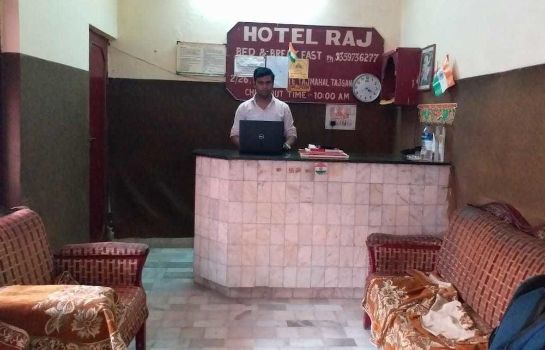 Empfang Hotel Raj Bed & Breakfast