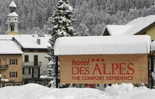 Außenansicht Hotel Des Alpes