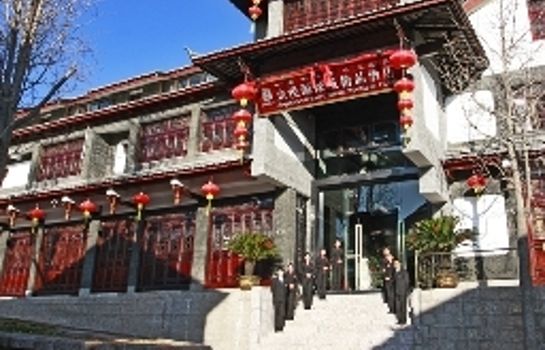 Vista exterior Jinyueyuan Shenhang Boutique Hotel - Lijiang