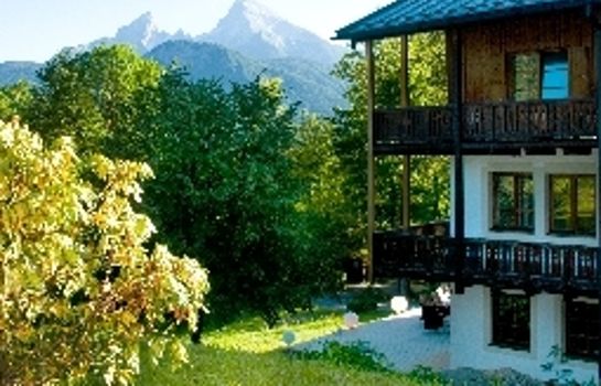 Garten Alpenvilla Berchtesgaden Suitehotel garni