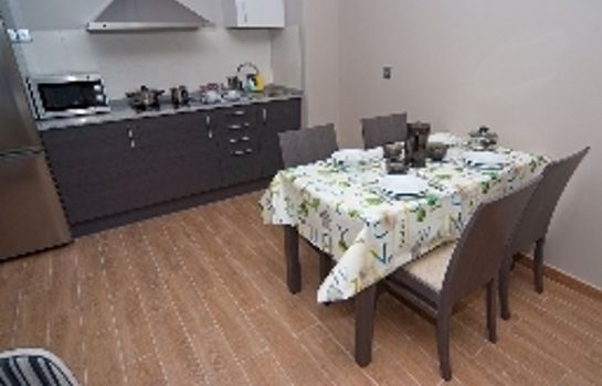 Küche im Zimmer Apartahotel & Spa Jacetania