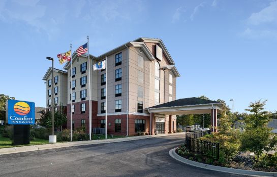 Vista exterior Comfort Inn and Suites Lexington Park