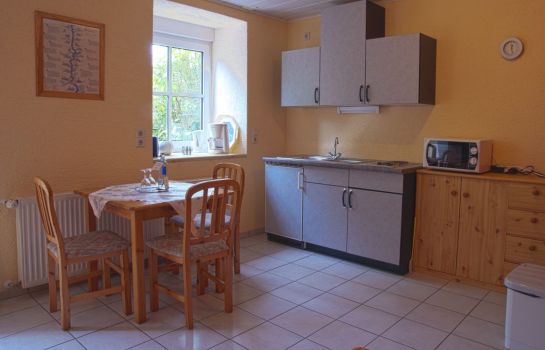 Küche im Zimmer Gasthof Dörsbachhöhe