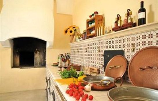 Küche im Zimmer Villa Donna Isabella