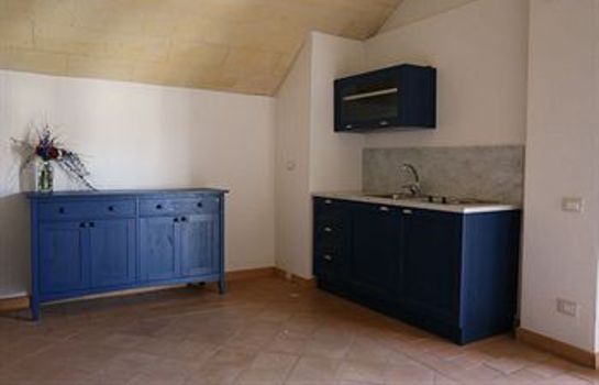 Küche im Zimmer Residence Sassi San Gennaro