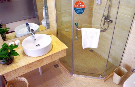 Bagno in camera GreenTree Inn Qidong Bus Station (Domestic only)