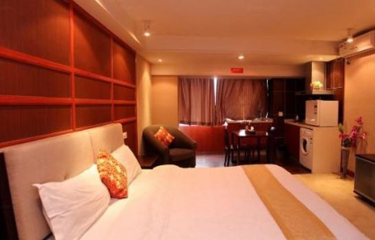 Eenpersoonskamer (comfort) Chengdu Xilejia Apartment Hotel