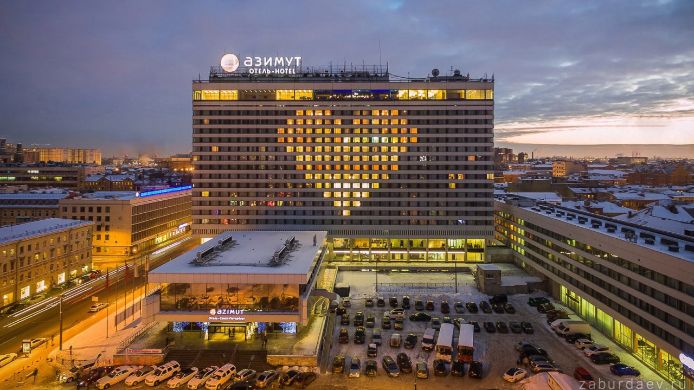Azimut Hotel Saint Petersburg 4 Hrs Star Hotel In Sankt - 
