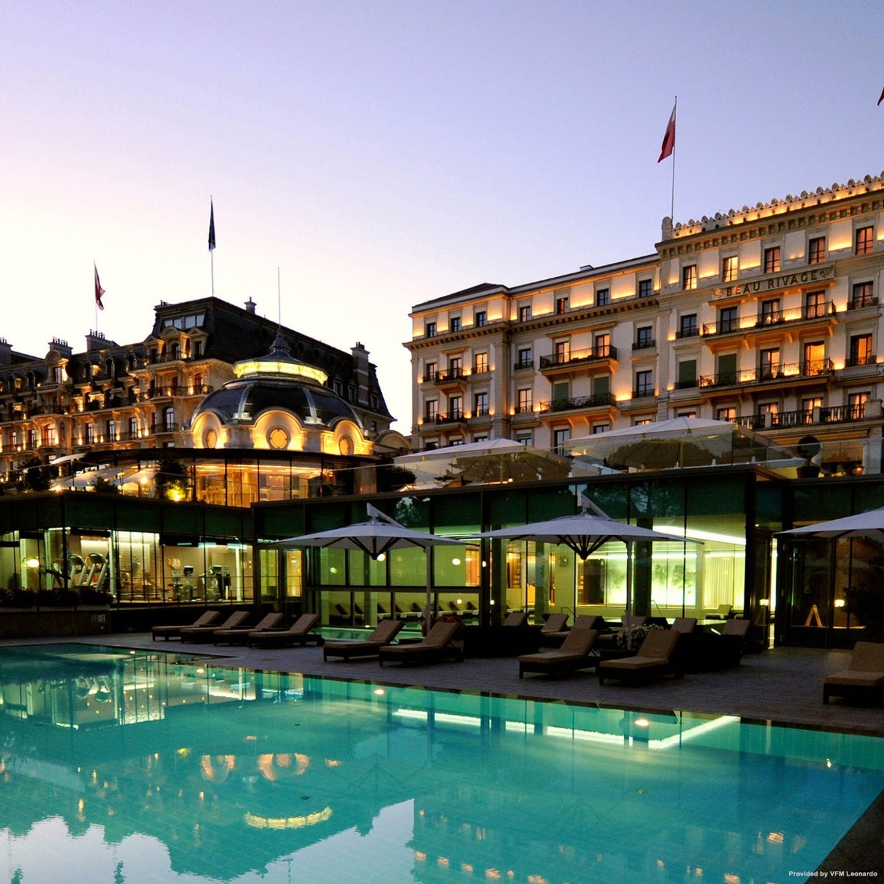 Hotel Beau Rivage Palace 5 Hrs Star Hotel In Lausanne Vaud