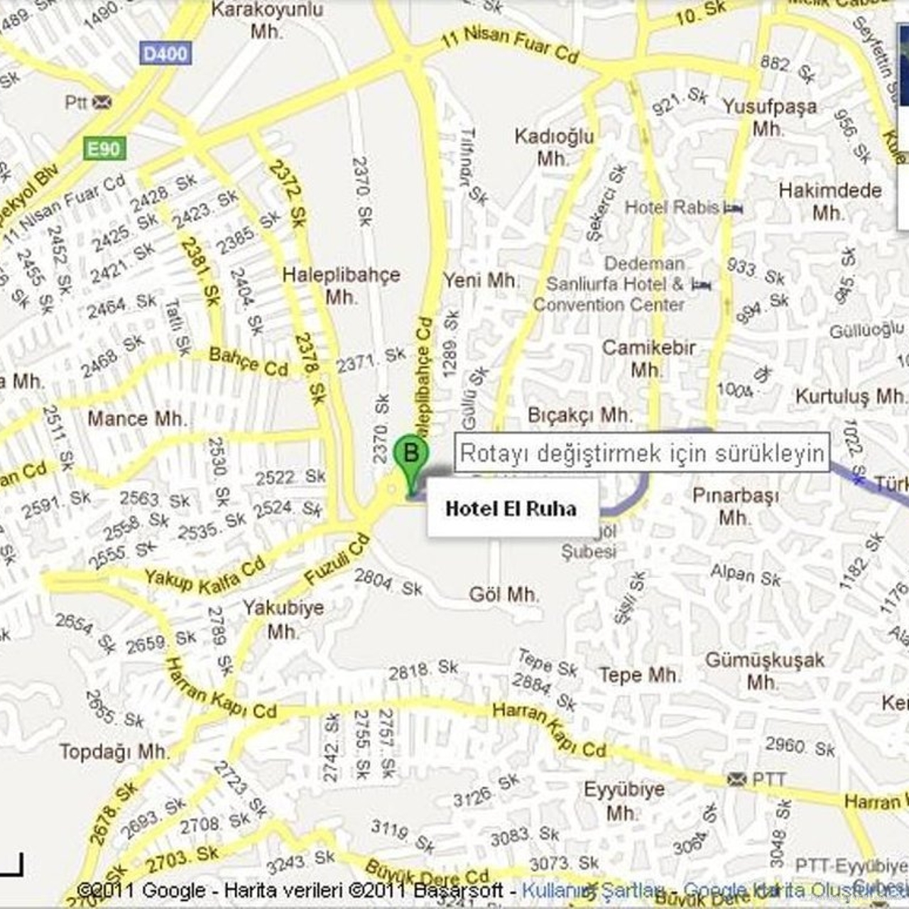 El Ruha Hotel 5 Hrs Star Hotel In Sanliurfa Sanliurfa