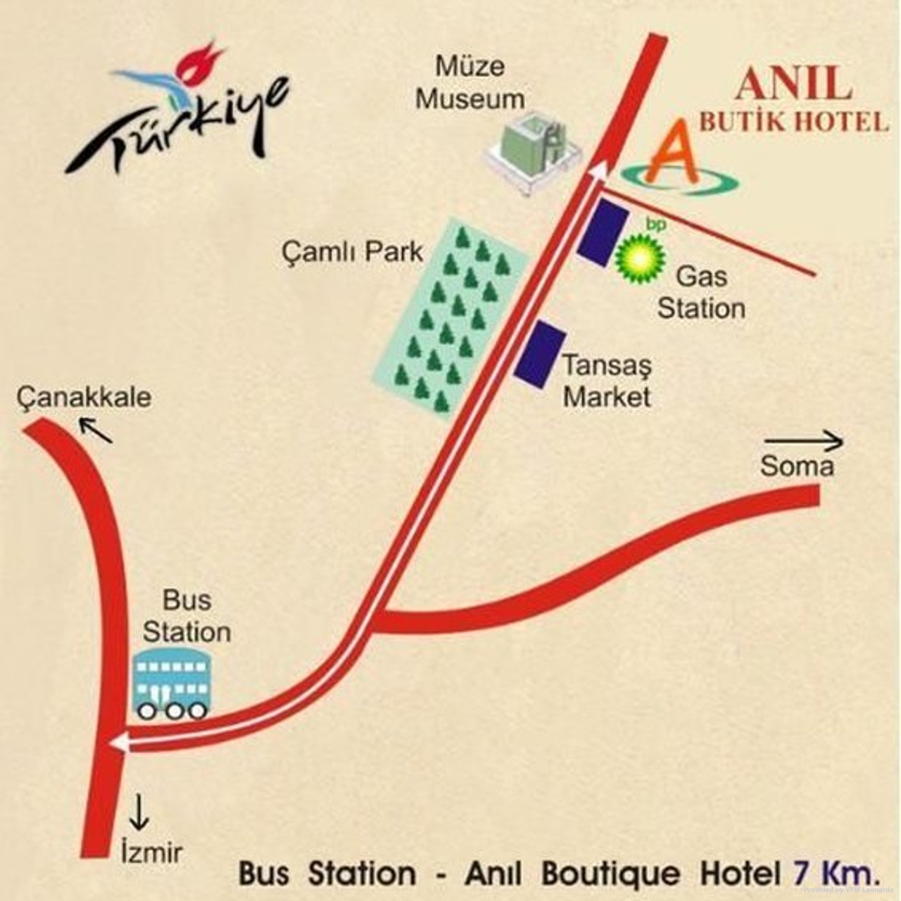Anil Hotel In Bergama Izmir Ili Hrs