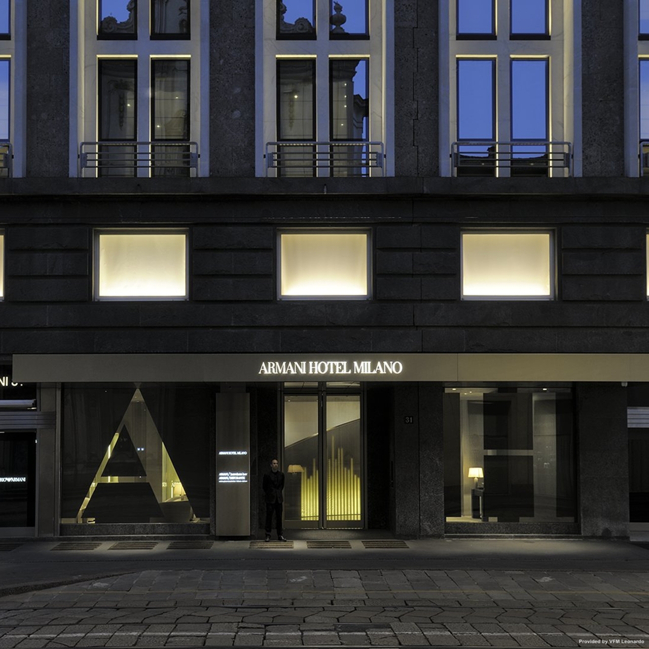 armani hotel location